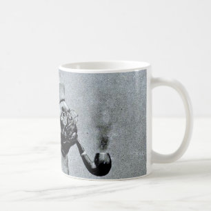 Vintage noble Mops-Fotografie Kaffeetasse