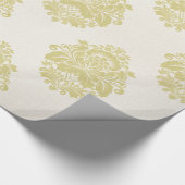 Vintage noble Muster-Geschenk-Verpackung Geschenkpapier (Ecke)