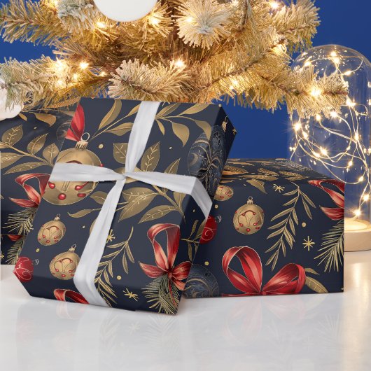 Vintage Noel-Feiertag  Geschenkpapier (Feiertage)