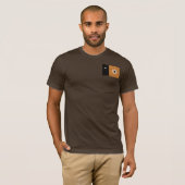 Vintage Nordgebiets-Flagge T-Shirt (Vorne ganz)