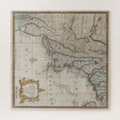 Vintage Nordostkarte der USA Puzzle (Horizontal)