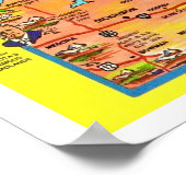 Vintage Nordseite Dakota Poster (Ecke)