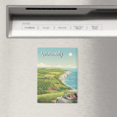 Vintage Normandie Frankreich Reisen Magnet (In Situ (Geschirrspüler))