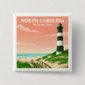 Vintage North Carolina Button (Vorderseite)