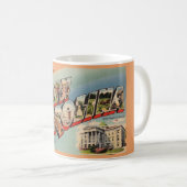 Vintage North Carolina Tasse (VorderseiteRechts)