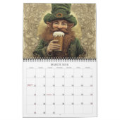 Vintage Nostalgie 2026 Mauerkalender Kalender (Mär 2026)