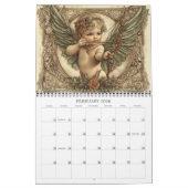 Vintage Nostalgie 2026 Mauerkalender Kalender (Feb 2026)