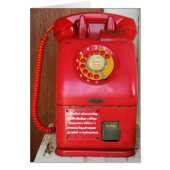 Vintage Nostalgische alte klassische Retro-Telefon (Vorne)