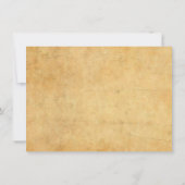 Vintage Nostalgische Vorlage für die Kalligraphie (Rückseite)