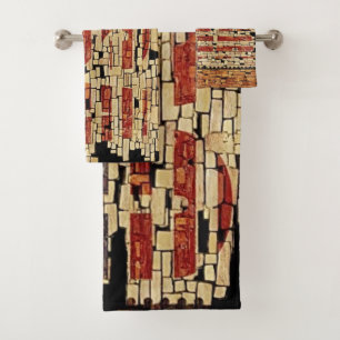 Vintage Not leidende US-Buchstaben und amerikanisc Badhandtuch Set