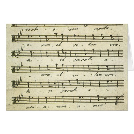 Vintage Noten, antikes Musical-Score 1810 (Vorderseite (Horizontal))