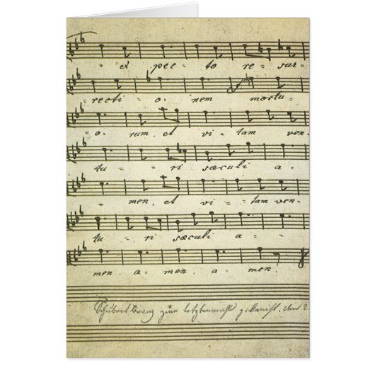Vintage Noten, antikes Musical-Score 1810 (Vorne)