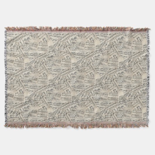 Vintage Notenpapiersammlung Decke (Vorderseite)