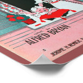 Vintage Notenübersicht 1916 Poster (Ecke)