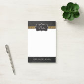Vintage-Notizen | DIY-Text Post-it Klebezettel (Büro)