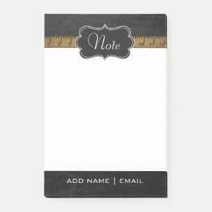 Vintage-Notizen DIY-Text Post-it Klebezettel