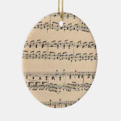 Vintage Notizzettel Keramik Ornament (Rechts)