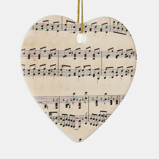 Vintage Notizzettel Keramikornament (Rechts)