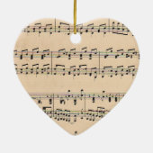 Vintage Notizzettel Keramikornament (Hinten)