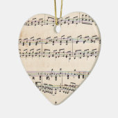 Vintage Notizzettel Keramikornament (Links)