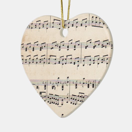 Vintage Notizzettel Keramikornament (Links)