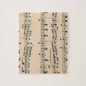 Vintage Notizzettel Puzzle (Vertikal)