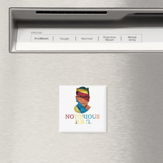 Vintage Notorious RBG Magnet (In Situ (Geschirrspüler))