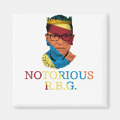 Vintage Notorious RBG Magnet (Vorne)