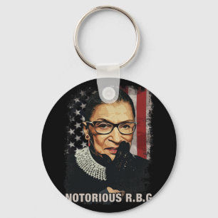 Vintage Notorious RBG Schlüsselanhänger