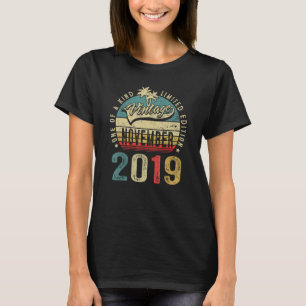 Vintage November 2019 3 Jahre alt 3. Geburtstag T-Shirt