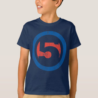 Vintage Nummer 5 T-Shirt