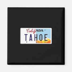 Vintage-Nummernschild Lake Tahoe California Nevada Magnet
