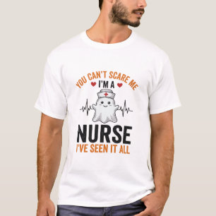 Vintage-Nurse-Geist, du kannst mich nicht erschrec T-Shirt