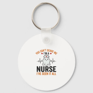Vintage-Nurse-Geist Kann Mich Nicht Erschrecken Schlüsselanhänger