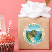 Vintage Nusa Penida Bali Kelingking Beach Travel