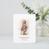 Vintage Nussknacker & Frohe Weihnachten (Stehend Vorderseite)