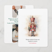 Vintage Nussknacker & Frohe Weihnachten (Vorne/Hinten)