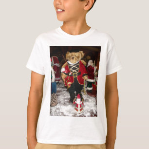 Vintage Nussknacker Soldat Teddybär Plüsch Christ T-Shirt