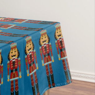 Vintage Nussknacker Tischdecke