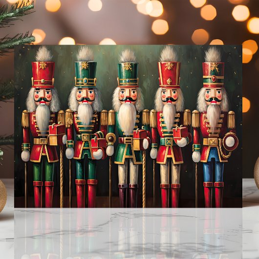 Vintage Nutcracker Soldaten Klassische Weihnachten