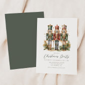 Vintage Nutcrackers Weihnachtsfest Party Einladung