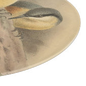 Vintage NuthatchIllustration Schneidebrett (Ecke)
