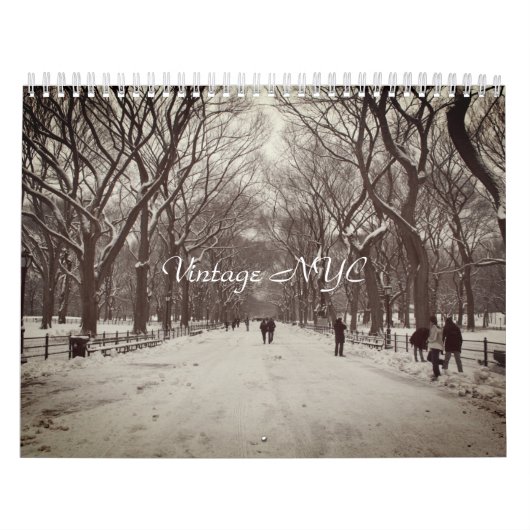 Vintage NYC Kalender (Titelbild)