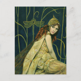 Vintage Nymph Postkarte