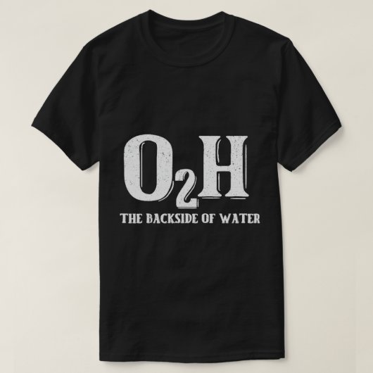 Vintage O2H-Rückseite des T - Shirt (Design vorne)