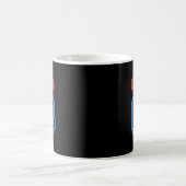 Vintage Obama 08  Kaffeetasse (Mittel)