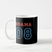 Vintage Obama 08  Kaffeetasse (Links)