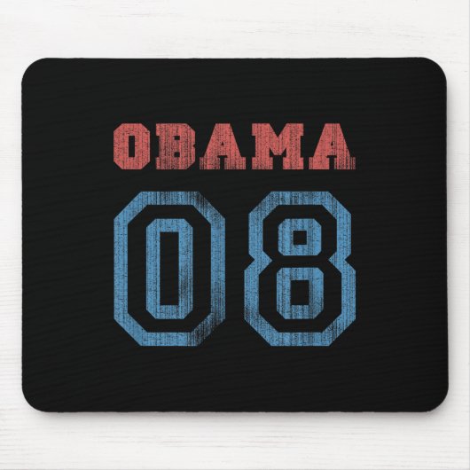 Vintage Obama 08 Mousepad (Vorne)