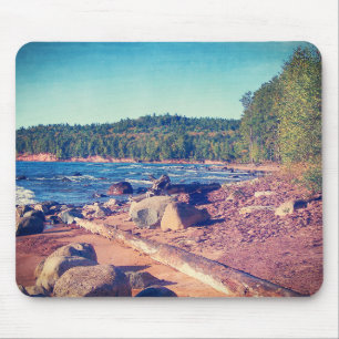 Vintage Oberhalbinsel Mousepad