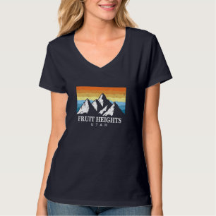 Vintage Obsthöhen, Utah Bergwandern T-Shirt